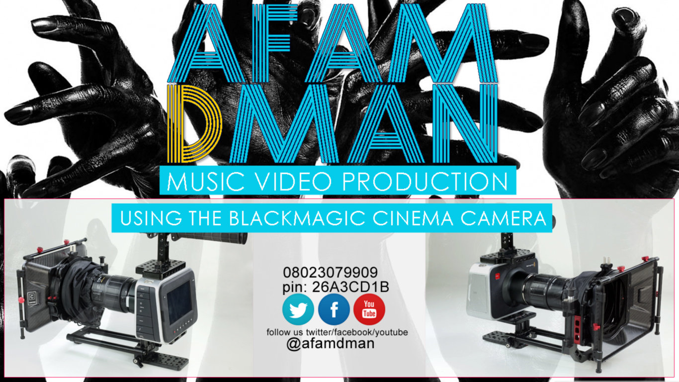 shoot your music video with afamdman, we give you the best job at an affordable price